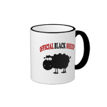Moutons noirs drôles tasses
