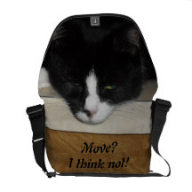 Mouvement ?  Je pense pas ! Sac messenger à Ricksh Sacoche