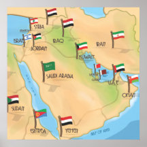 Moyen-Orient Poster