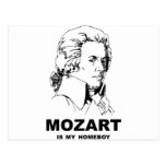 Mozart est mon Homeboy Cartes Postales