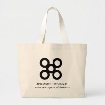 MPUANNUM - Symbole de COIFFURE de TRADIONAL… Sacs Fourre-tout