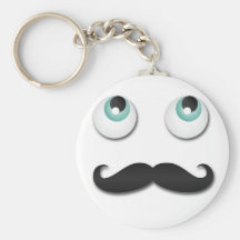 Mr.stache Porte-clefs