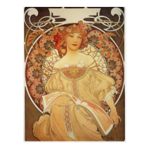 Mucha-2-1890 Cartes Postales