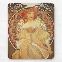 Mucha-2-1890 Tapis De Souris