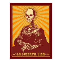 Muerta Lisa Cartes Postales