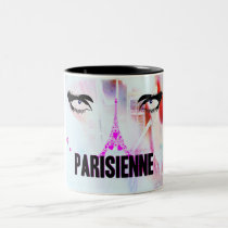 Mug bicolore Parisienne so chic tasses