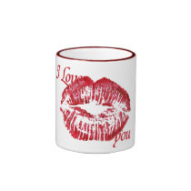 Mug Kiss I love you tasses