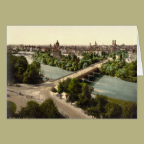 Munich I, Bavière, Allemagne cartes