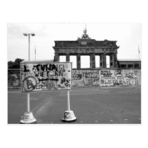 Mur de Berlin Cartes Postales