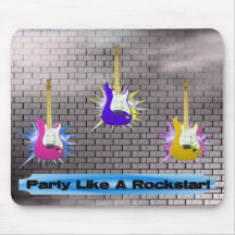 Mur de briques de Rockstar Tapis De Souris