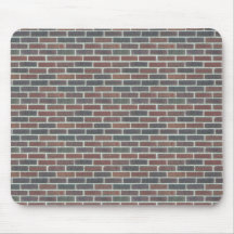 Mur de briques Mousepad Tapis De Souris