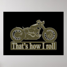 Mur de moto posters