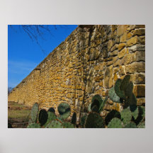 Mur de San Jose de mission Affiches