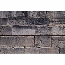 Mur en pierre antique, Phaistos, Crète, Grèce Photo En Découpe
