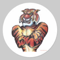 Muscle de tigre autocollants