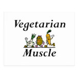 Muscle végétarien SUPÉRIEUR Carte Postale