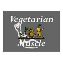 Muscle végétarien SUPÉRIEUR Modèles De Cartes De Visite