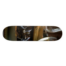 Muscles cuits à la vapeur au Tableau de dîner Skateboards Personnalisés