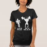 Musculation votre homme contre mon homme t-shirt