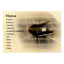music_2 cartes de visite personnelles