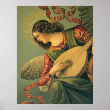 Musicien d'ange, Melozzo DA Forli, art de Renaissa Posters