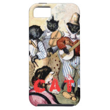Musiciens de chat coque Case-Mate iPhone 5