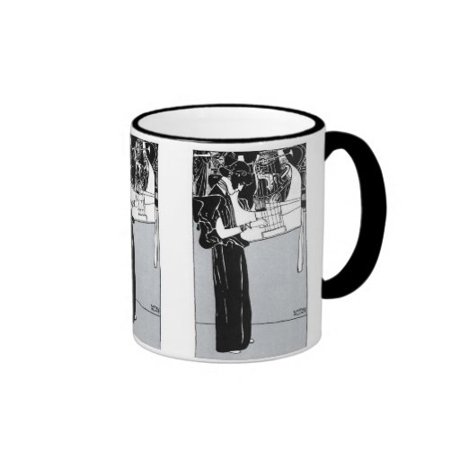 ~ Musik de Gustav Klimt Tasse À Café