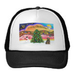Musique 2 de Noël - frontière Terrier 2 Casquette De Camionneur