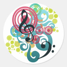 Musique Autocollant