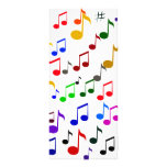 Musique avec Love_ Double Carte Personnalisée