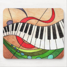 Musique colorée tapis de souris
