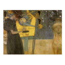 Musique de ~ de Klimt Cartes Postales