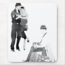 Musique de l'amour tapis de souris