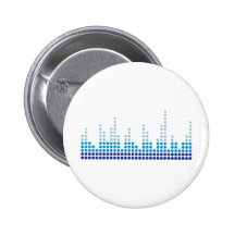 Musique d'égaliseur badges avec agrafe