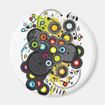 musique du 20ème siècle magnets pour réfrigérateur