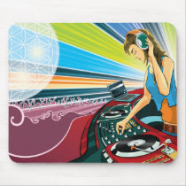 Musique et géométrie tapis de souris