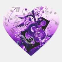 Musique Journey_ Autocollant