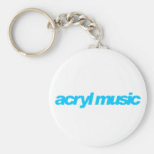 Musique Keychain d'Acryl Porte-clés