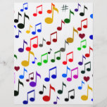 Musique Love_Flyer Prospectus En Couleur