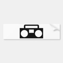 Musique par radio autocollants pour voiture