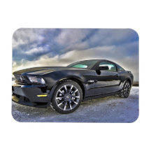Mustang de Ford Magnets Rectangulaire