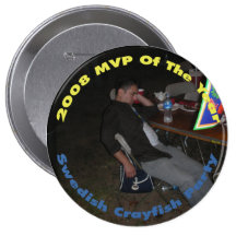 MVP de l'année 2008 Badges Avec Agrafe