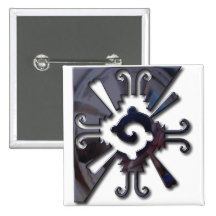 Myan conception-a poli le métal badge