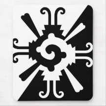 Myan conception-BW Tapis De Souris