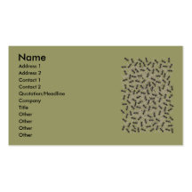 Myrmecophobia Cartes De Visite Personnelles