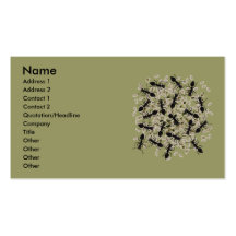 Myrmecophobia Cartes De Visite Professionnelles