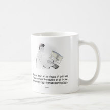 Mystère de vente aux enchères de Domain Name (réso Mug