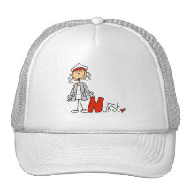 N est pour l'infirmière casquettes