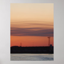 N.O. Coucher du soleil Posters
