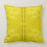 Nageur de dentelle - or coussin